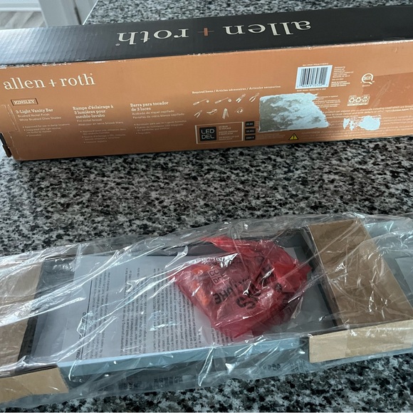 Allen + Roth Chrome Vanity Light - Picture 3 of 6